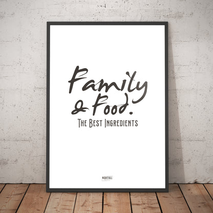 Family & Food | Home & Living | Poster