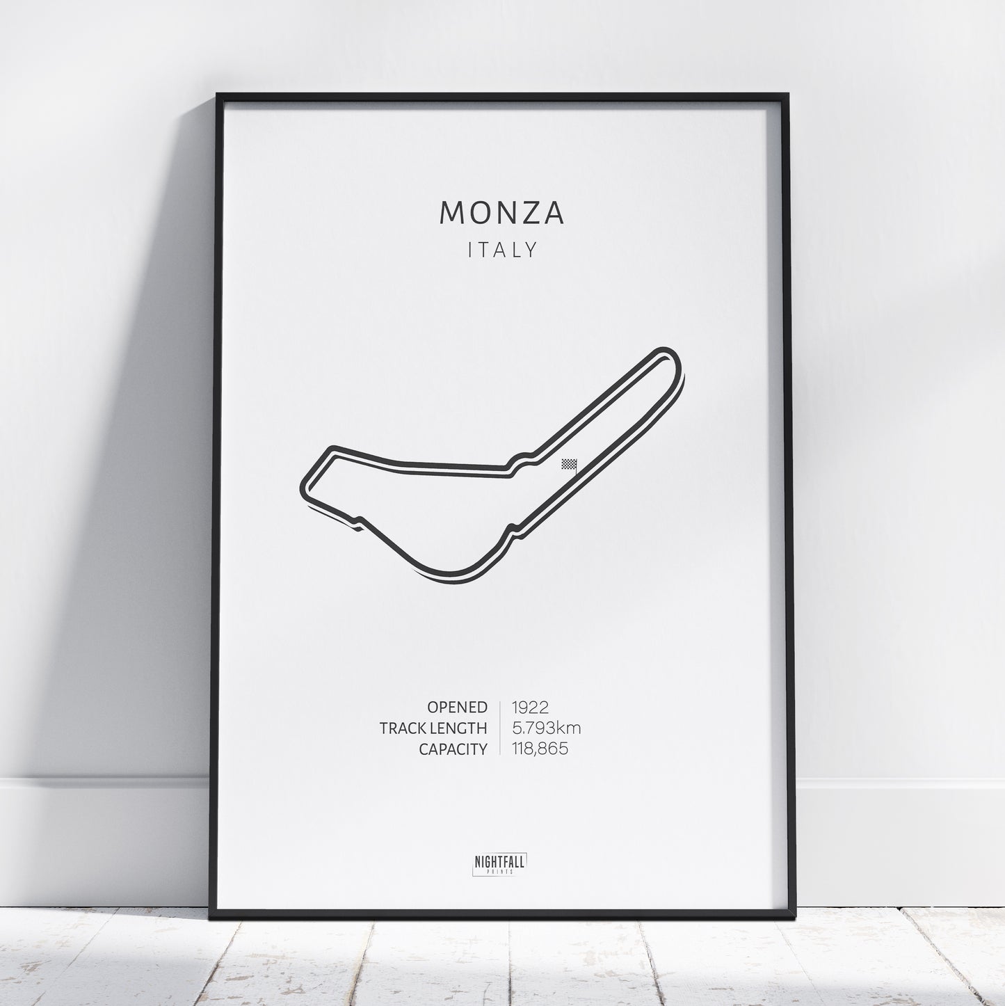 Monza | Formula 1 Race Circuit | Poster