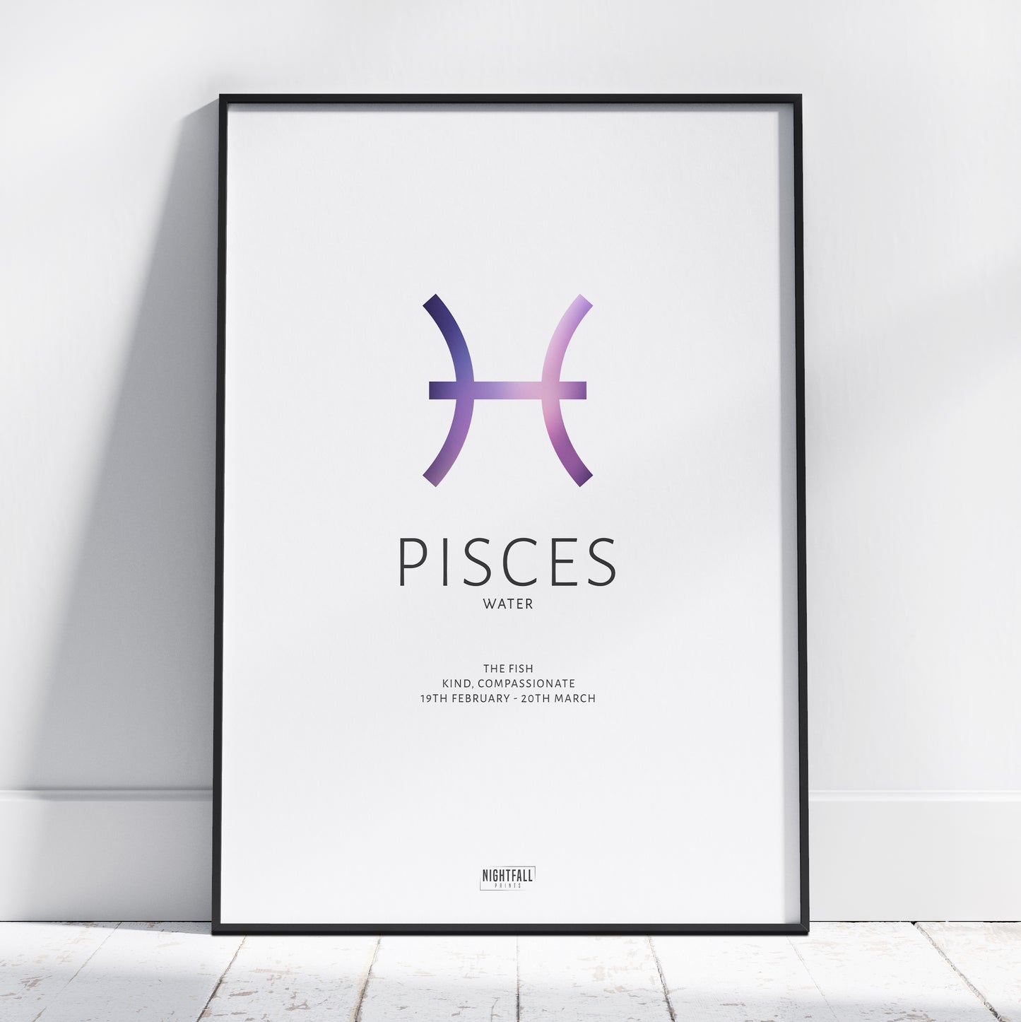 Pisces | Star Sign | Poster