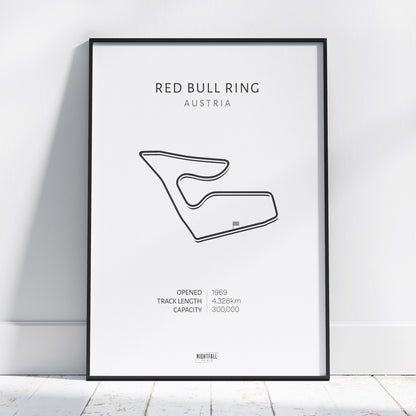 Red Bull Ring | Formula 1 Race Circuit | Poster